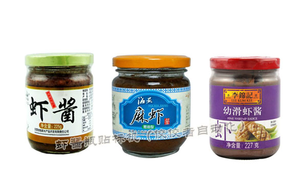 蝦醬產品貼標圖 蝦醬產品貼標圖